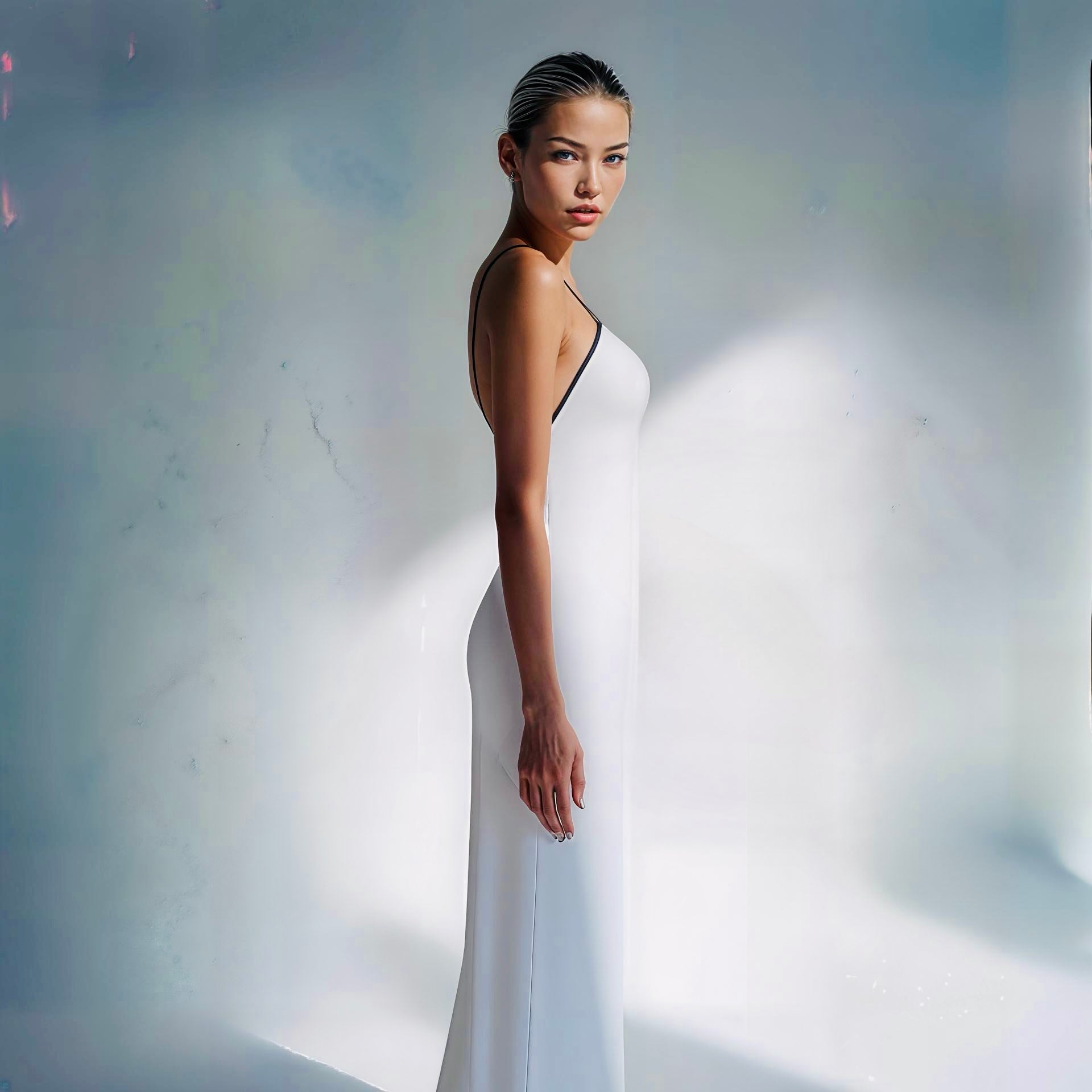 Vendaya - Halterneck Backless Dress