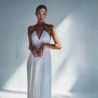 Vendaya - Halterneck Backless Dress