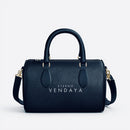 Vendaya – Mini Denbigh Duffle Bag (White)