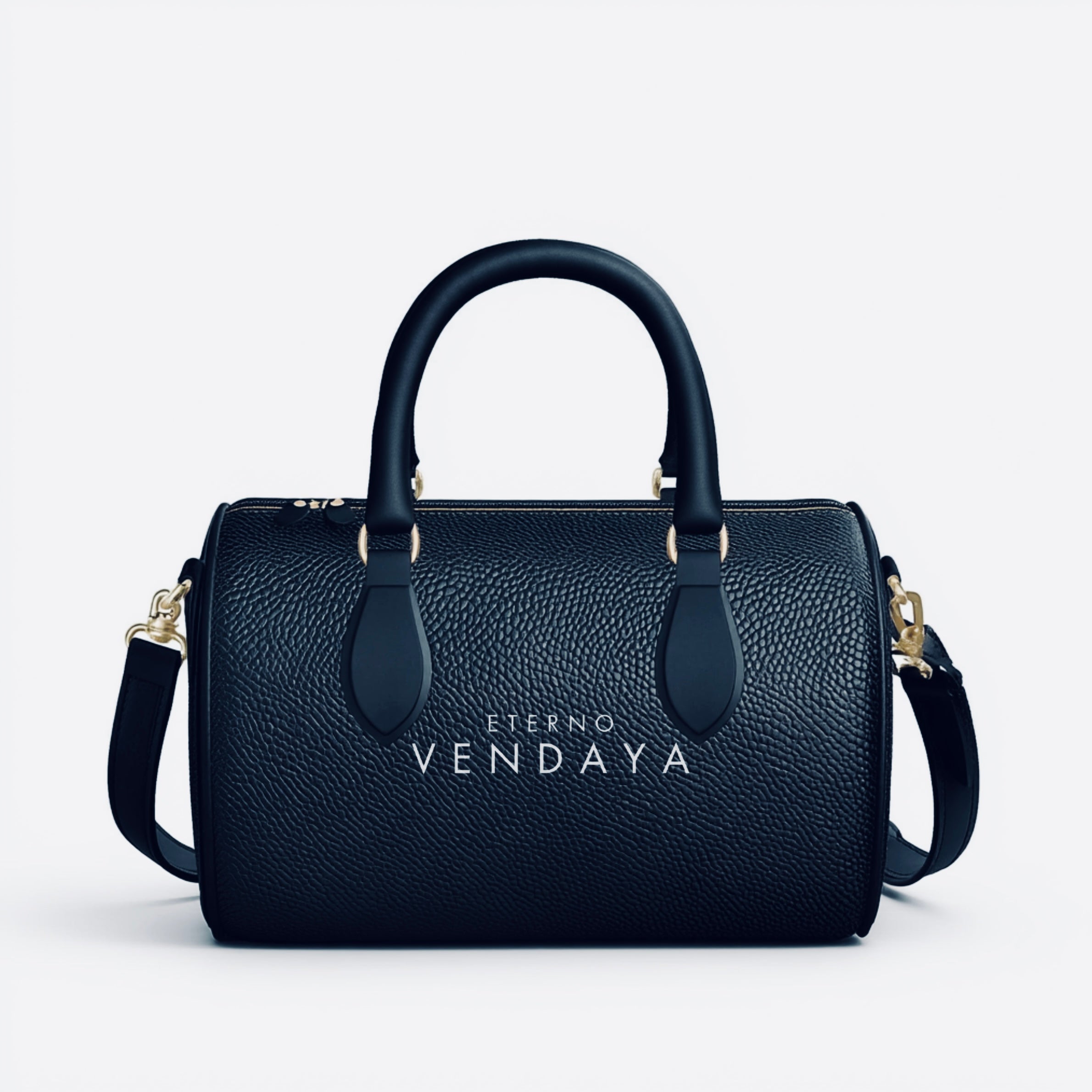 Vendaya – Mini Denbigh Duffle Bag (White)